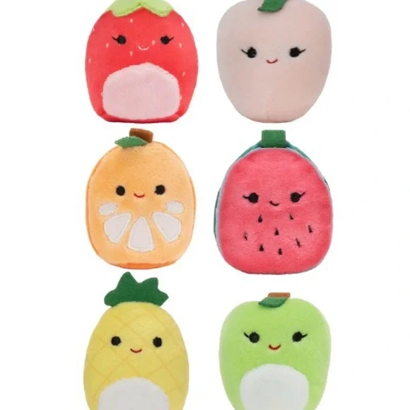 NEW Squishville by Original Squishmallows FRUIT SQUAD Plush 2-Inch NIB Mystery - Picture 3 of 5